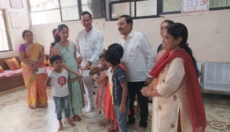 स्व. सिंधुताई सपकाळ *माईंच्या नऊ लेकींच्या विवाह सोहळ्यासाठी लामा फेरा फाऊंडेशन' तर्फे  स्व.