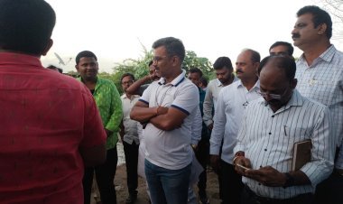 उजनी , वीर धरणाच्या विसर्गामुळे भीमा नदी पात्राच्या पाणी पातळीत वाढ 1लाख 31900 विसर्ग
