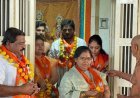 सौ.शामल लक्ष्मण शिरसाट(पापरकर ) यांच्या प्रचाराचा शुभारंभ