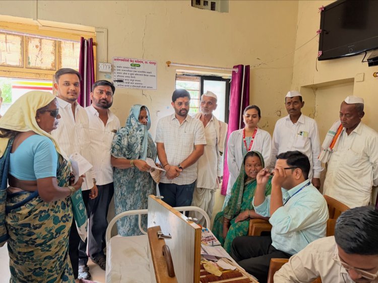 मोतीबिंदूमुक्त पंढरपूर तालुक्यासाठी यंदा दहा हजारापर्यंत नेत्र शस्त्रक्रिया : प्रणव परिचारक. 